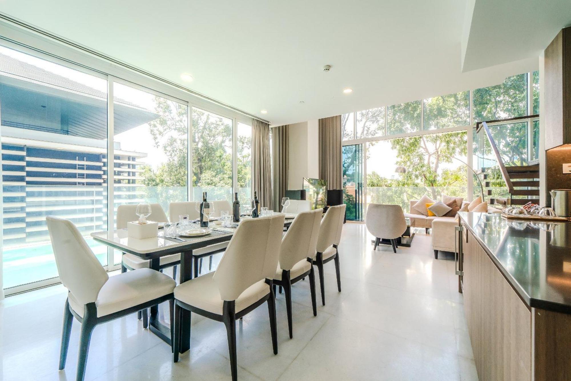 Serenity Saigon Sky Villas - Free One Way Airport Shuttle مدينة هوشي منه المظهر الخارجي الصورة