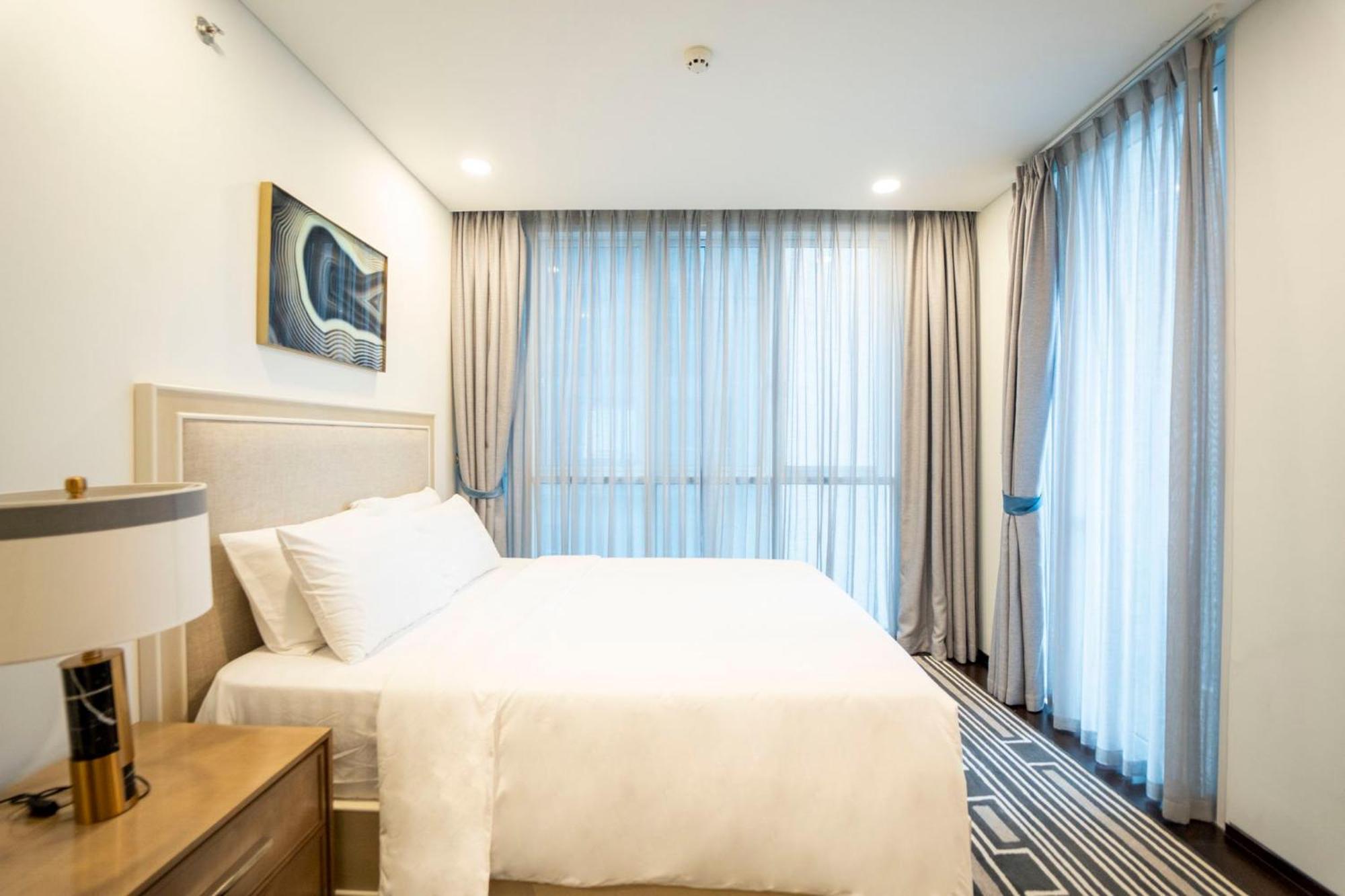 Serenity Saigon Sky Villas - Free One Way Airport Shuttle مدينة هوشي منه المظهر الخارجي الصورة