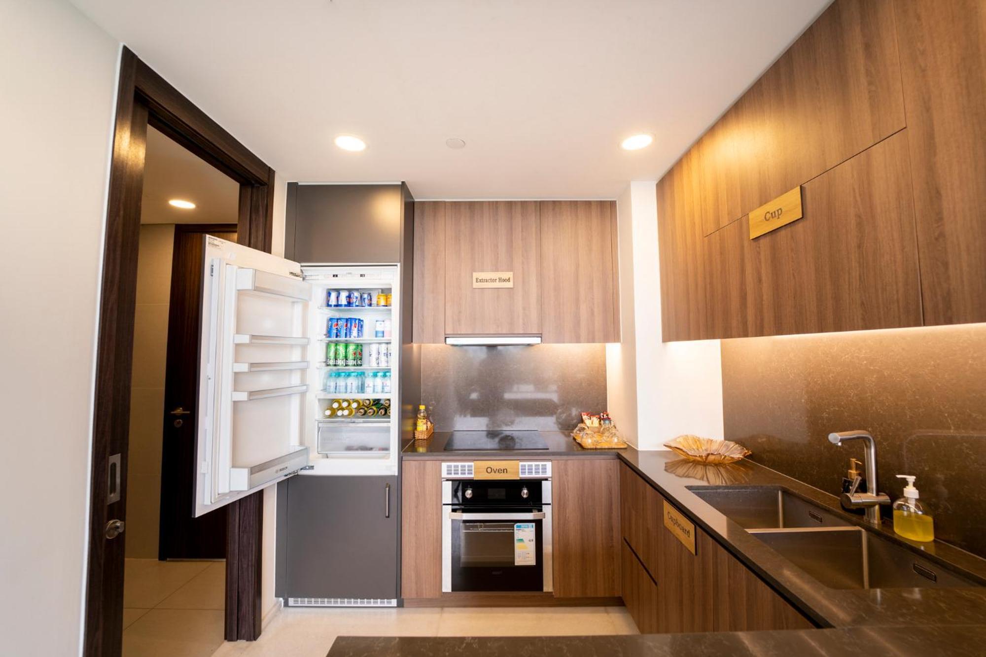 Serenity Saigon Sky Villas - Free One Way Airport Shuttle مدينة هوشي منه المظهر الخارجي الصورة
