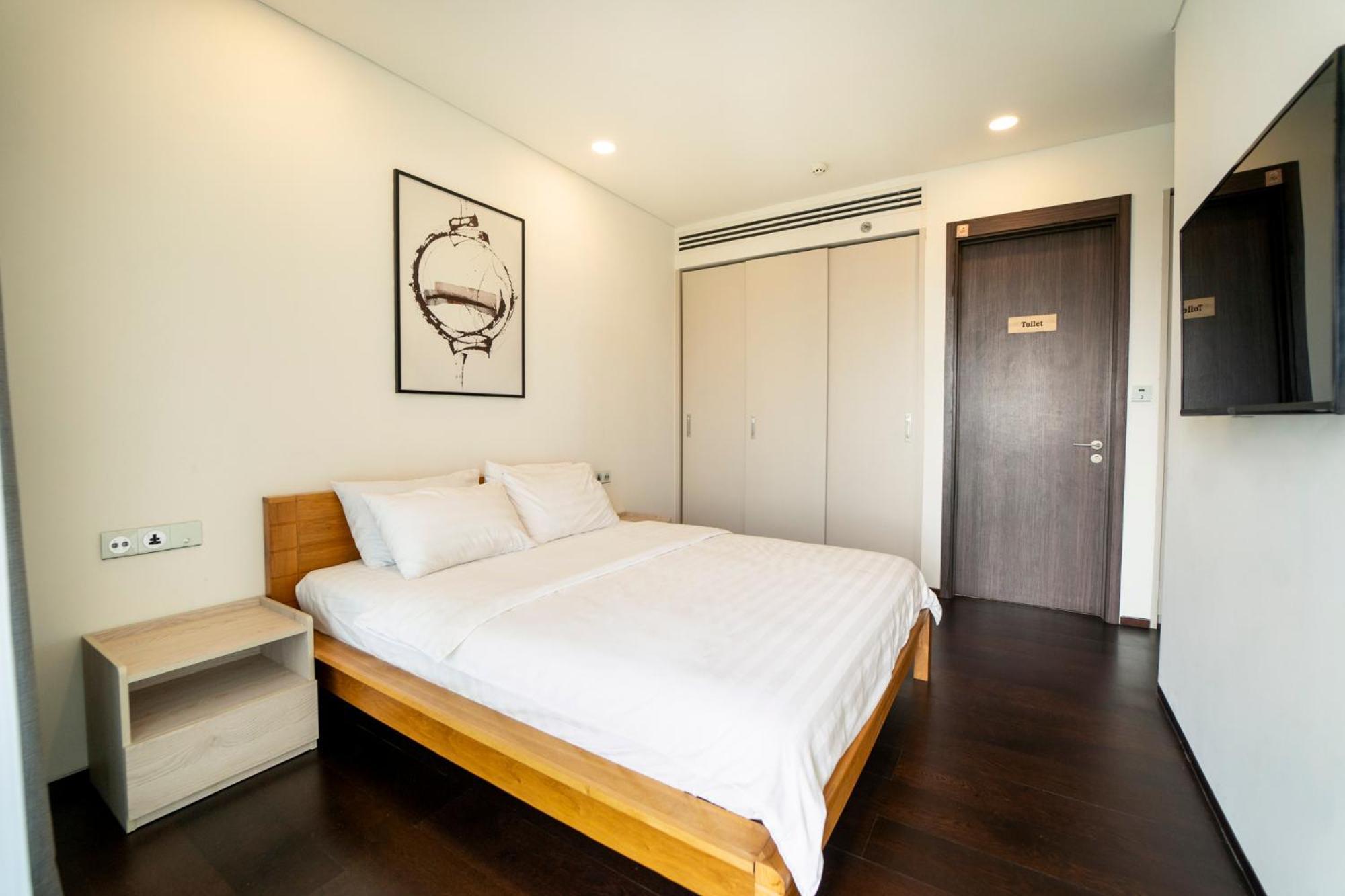 Serenity Saigon Sky Villas - Free One Way Airport Shuttle مدينة هوشي منه المظهر الخارجي الصورة