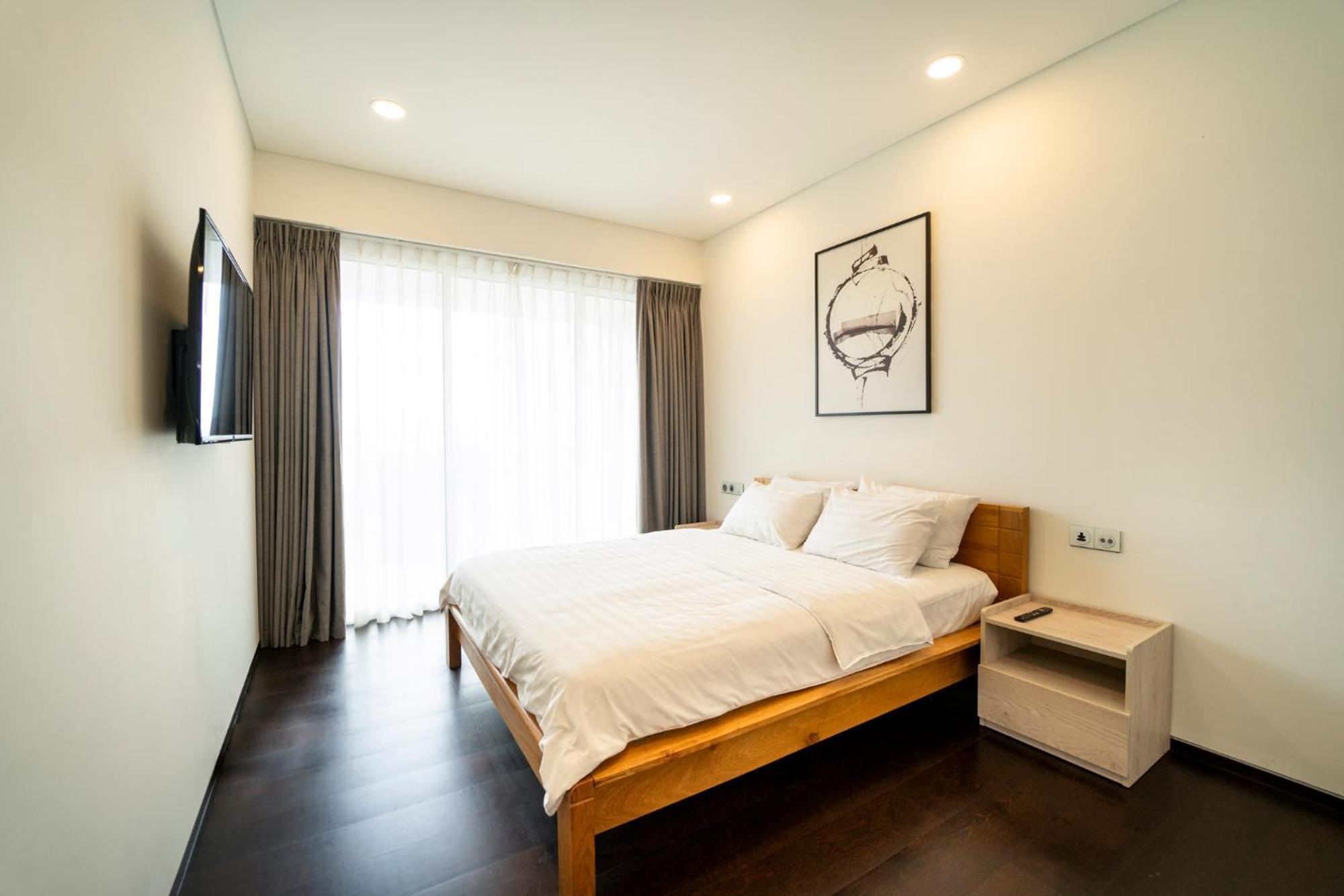 Serenity Saigon Sky Villas - Free One Way Airport Shuttle مدينة هوشي منه المظهر الخارجي الصورة