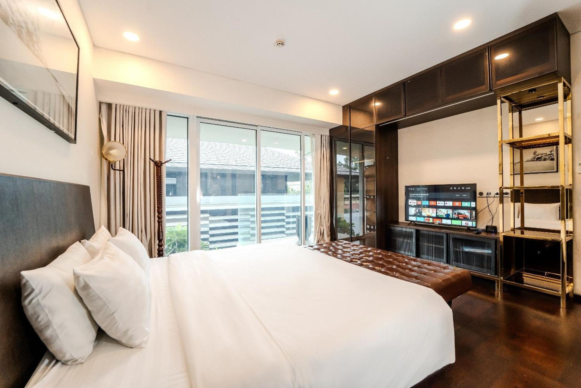 Serenity Saigon Sky Villas - Free One Way Airport Shuttle مدينة هوشي منه المظهر الخارجي الصورة