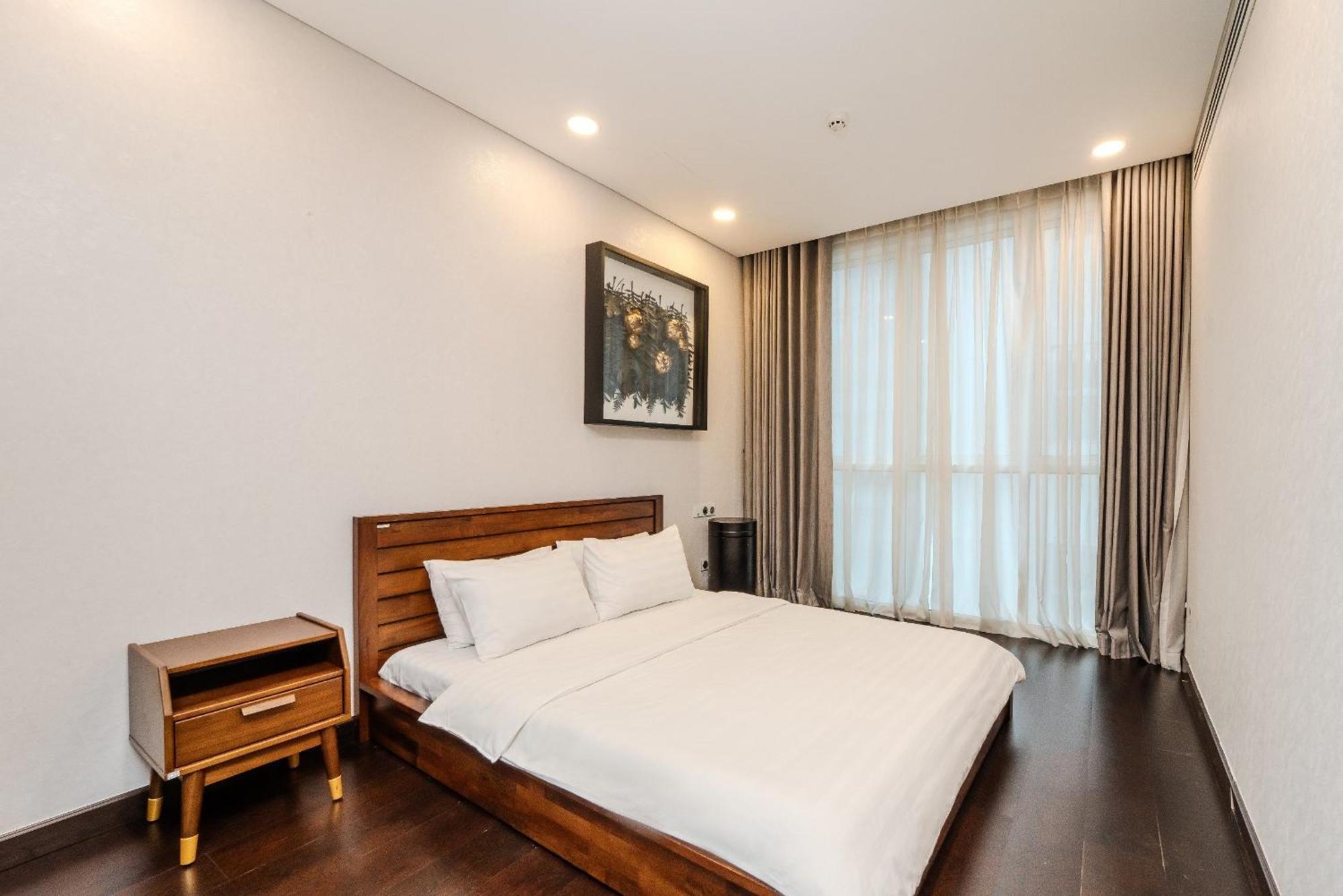 Serenity Saigon Sky Villas - Free One Way Airport Shuttle مدينة هوشي منه المظهر الخارجي الصورة