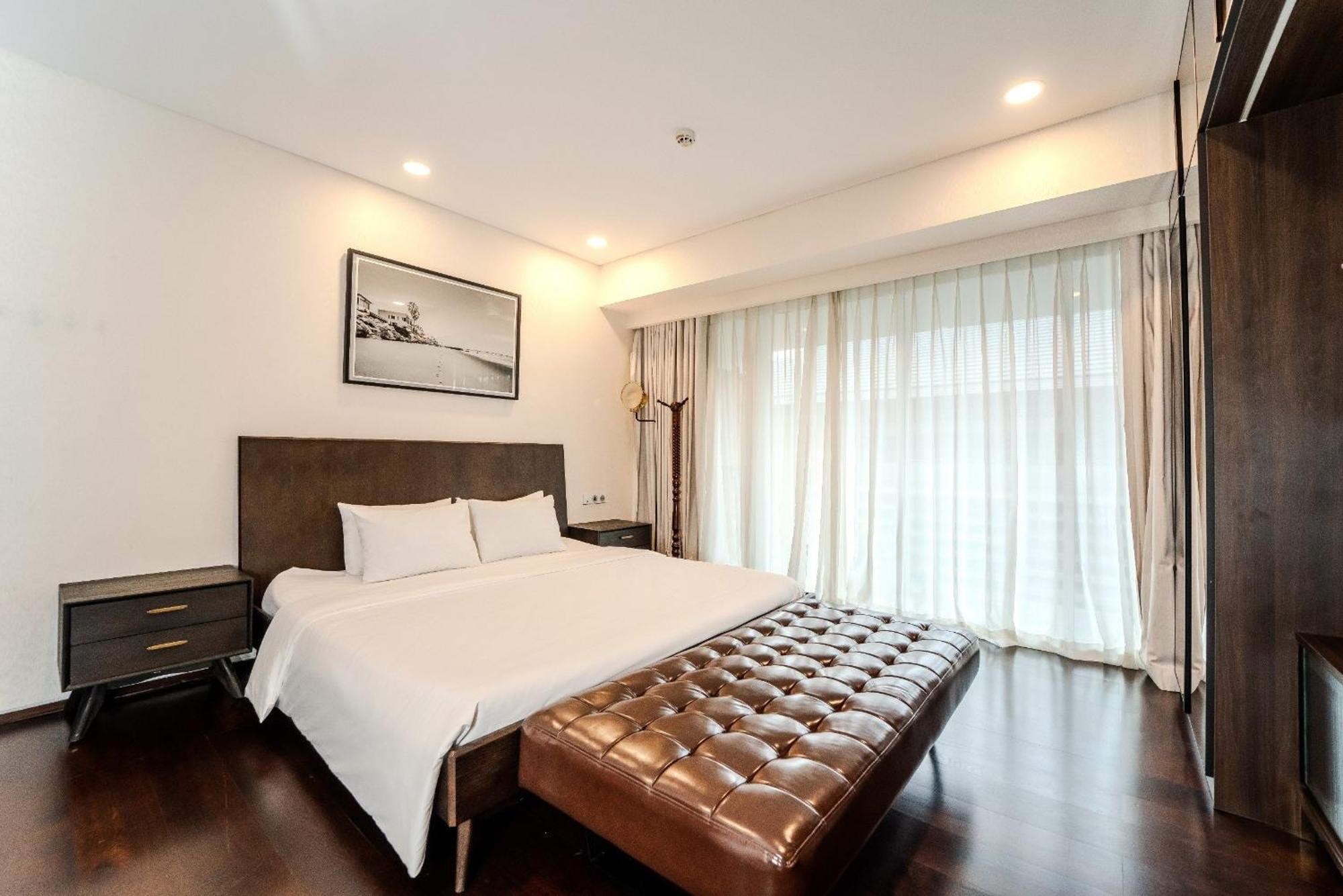 Serenity Saigon Sky Villas - Free One Way Airport Shuttle مدينة هوشي منه المظهر الخارجي الصورة