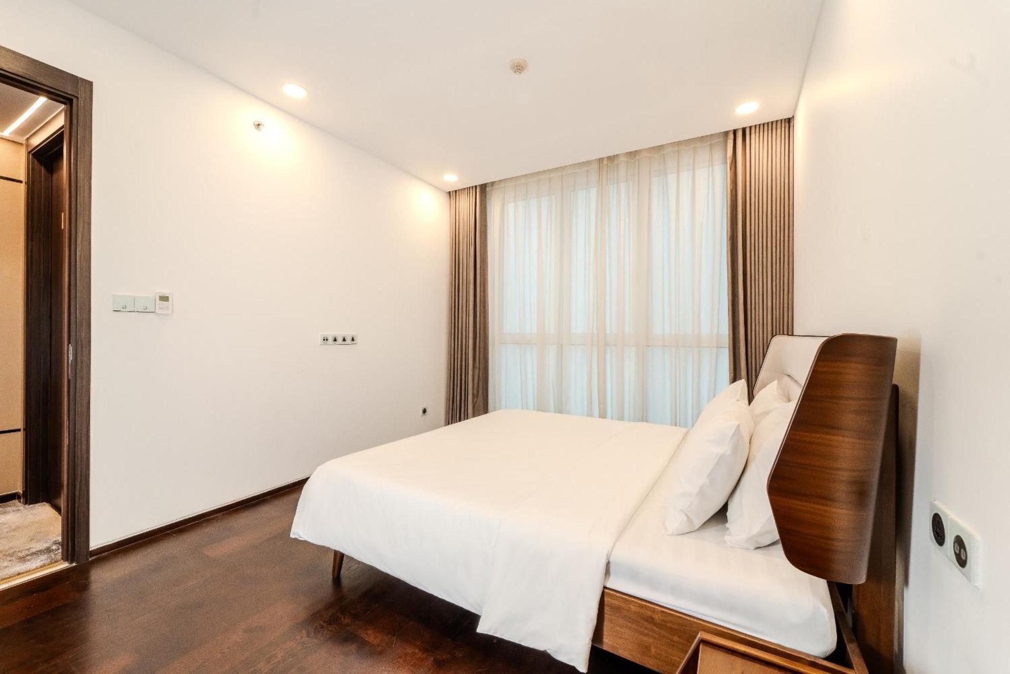 Serenity Saigon Sky Villas - Free One Way Airport Shuttle مدينة هوشي منه المظهر الخارجي الصورة